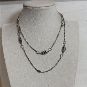 C429 925 14K Silver Chain Necklace